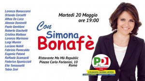 evento Bonafè